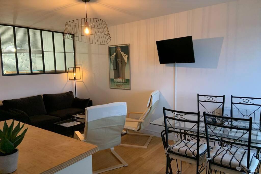 Trouville-Apt Renove-Balcon Magnifique Vue Mer Exteriér fotografie
